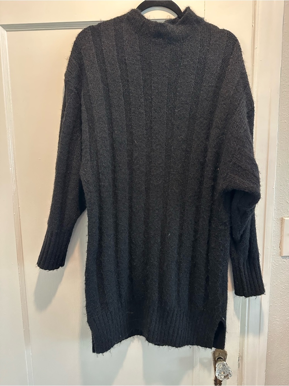 Topshop Ribbed Sweater Dress